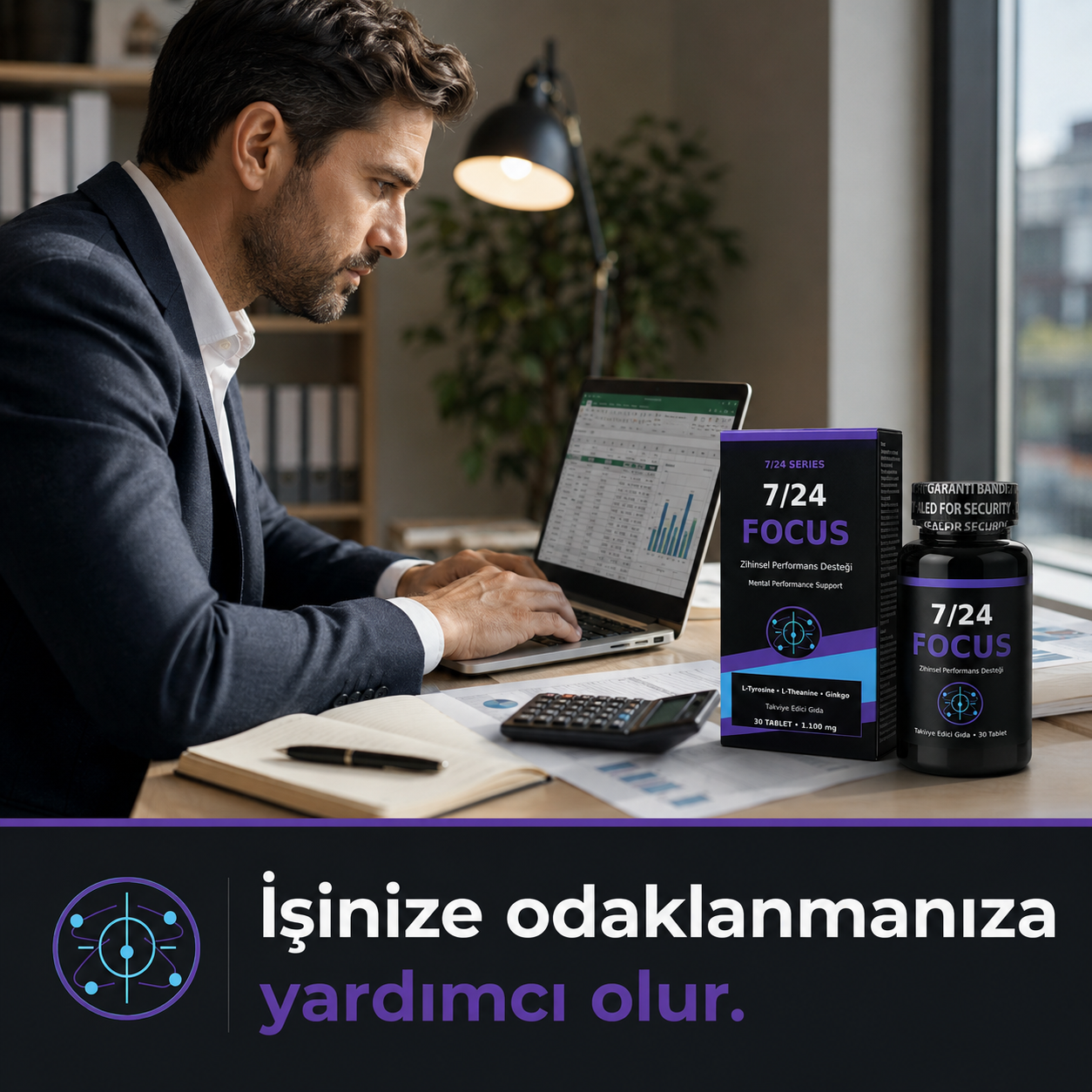 Focus 724 | Günlük Odak Rutinine Destek