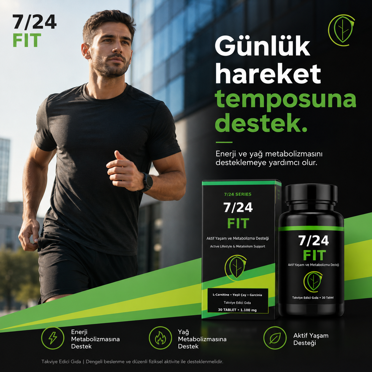 Fit 724 | Aktif Yaşam ve Metabolizma Desteği