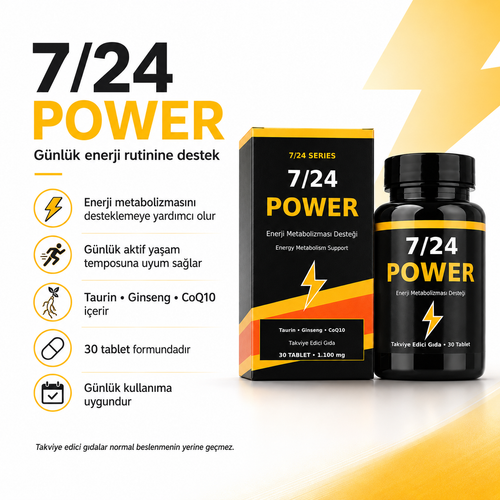 Power 724 | Günlük Enerji Rutinine Destek